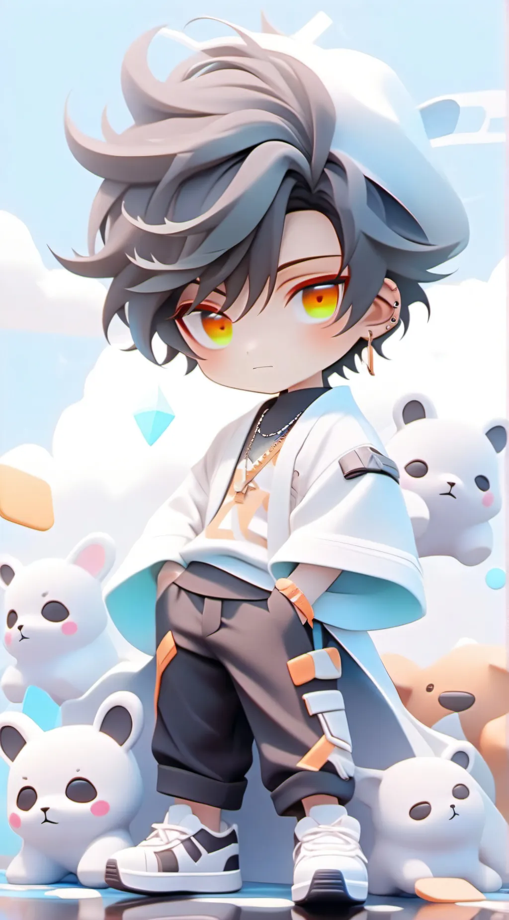 ai character: asher background