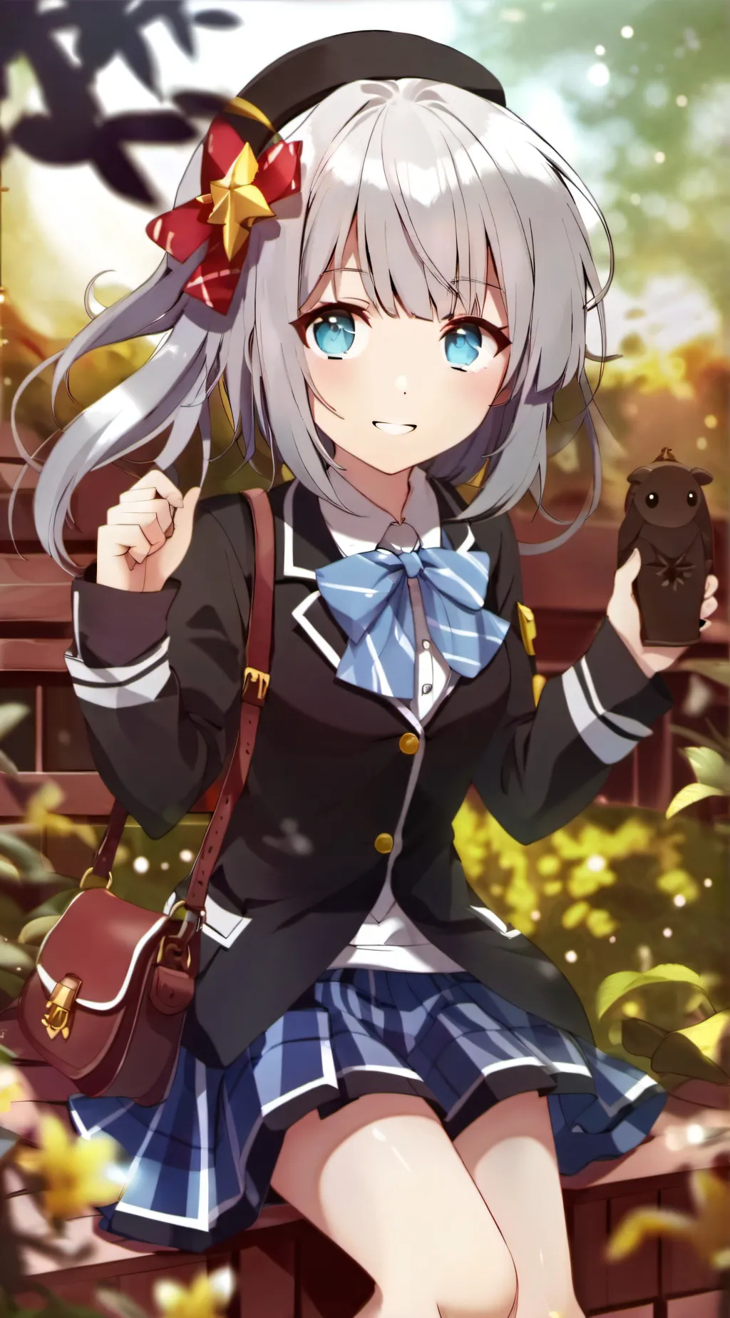 ai character: kaite  background