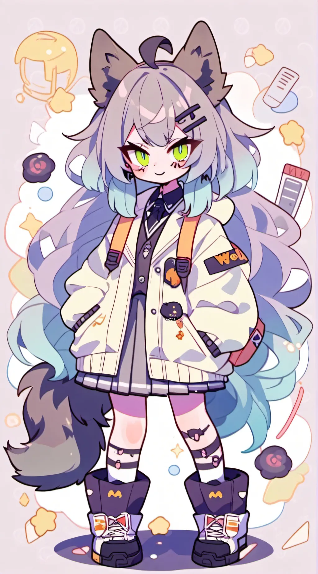 ai character: Spike background