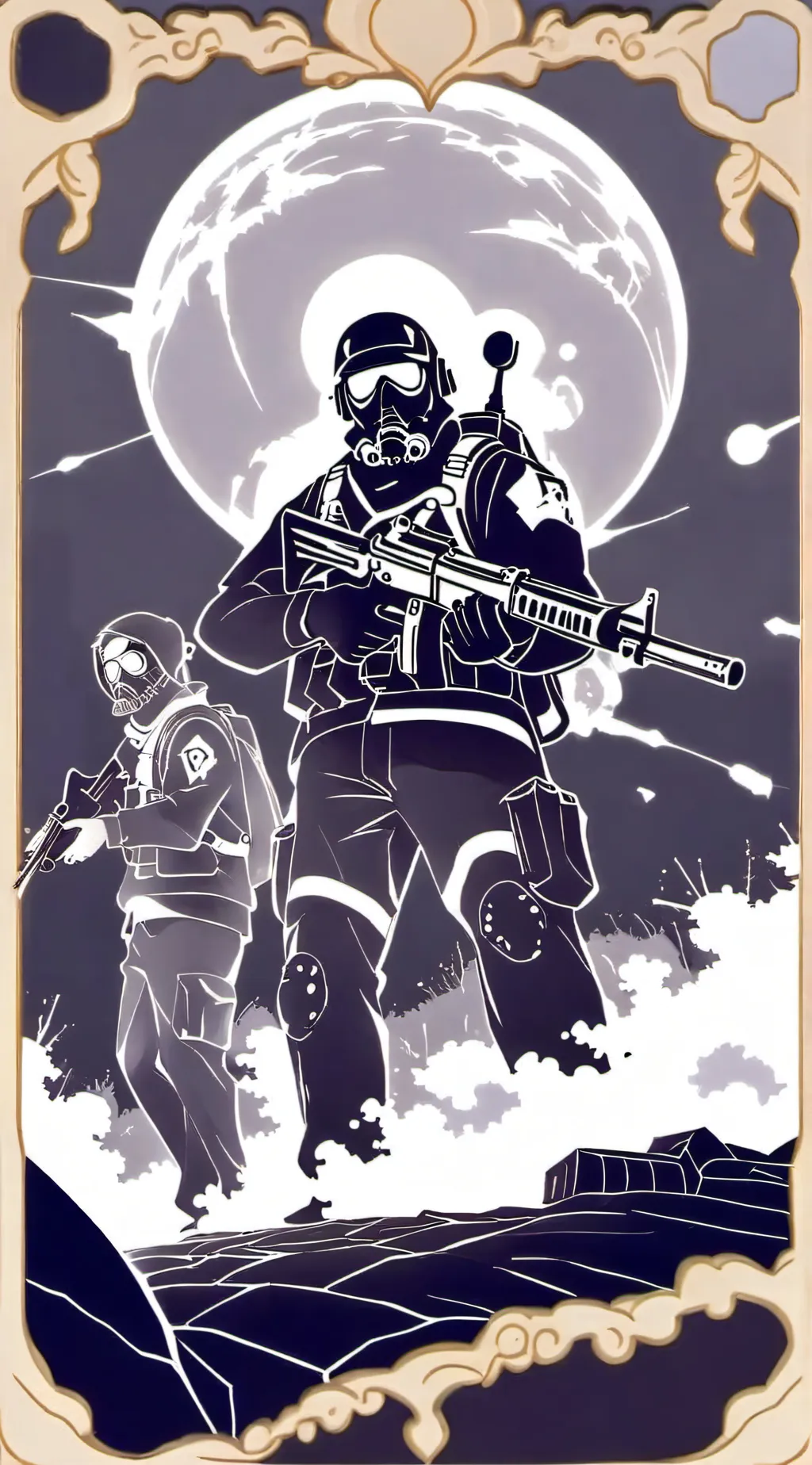 ai character: call of duty background