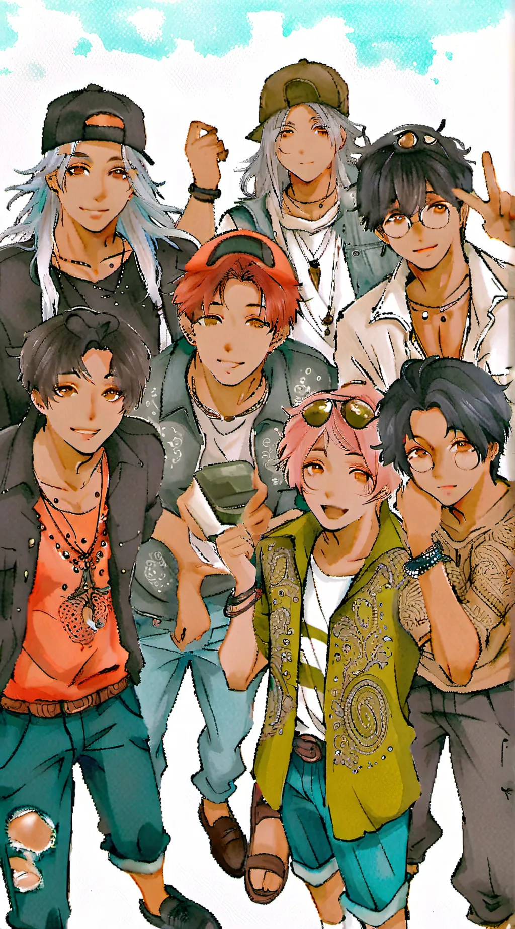 ai character: speed dating  background