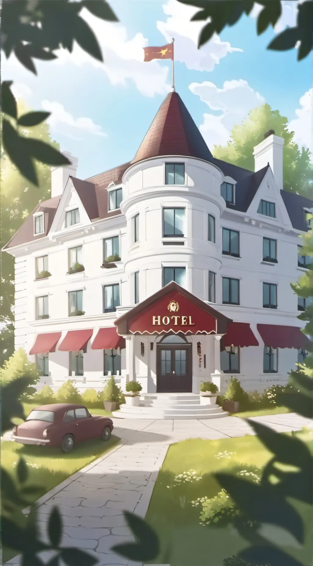 ai character: Hazbin hotel  background