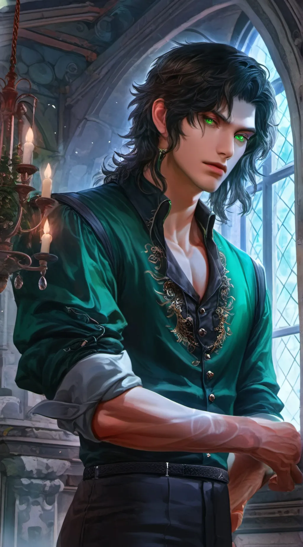 ai character: Arvio background