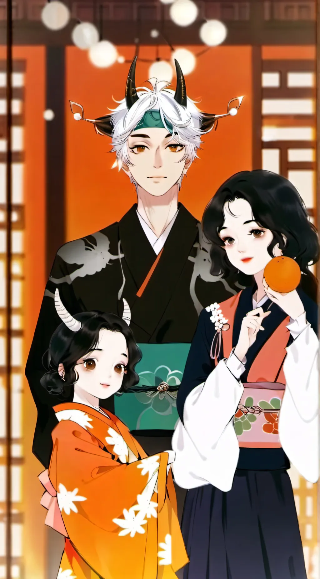 ai character: ace and Yamato  background