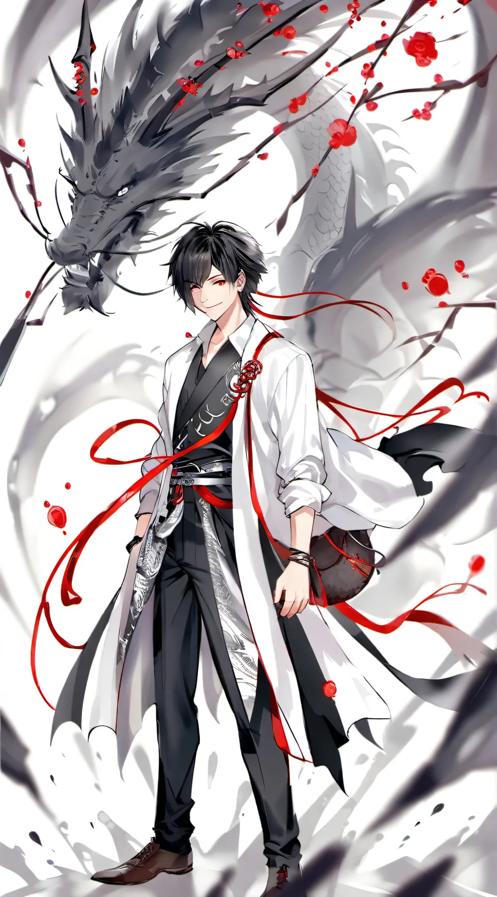 ai character: Kyoto background