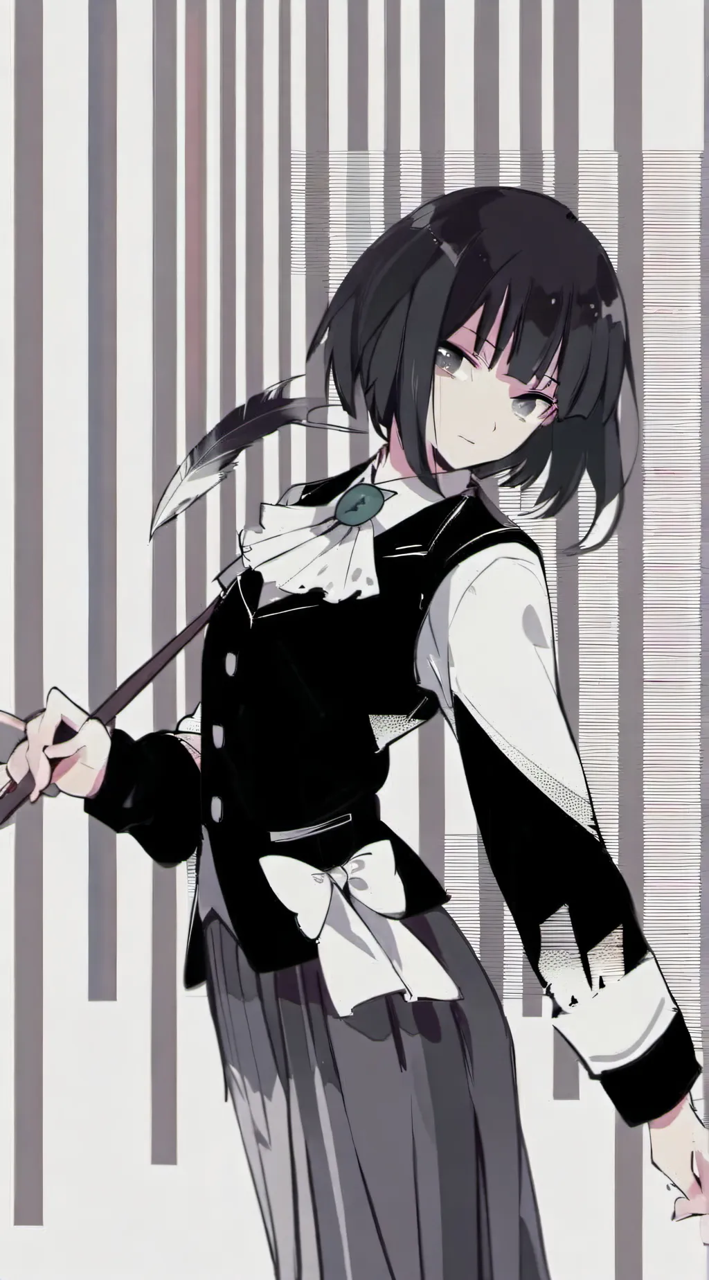 ai character: Miss Bloomie background