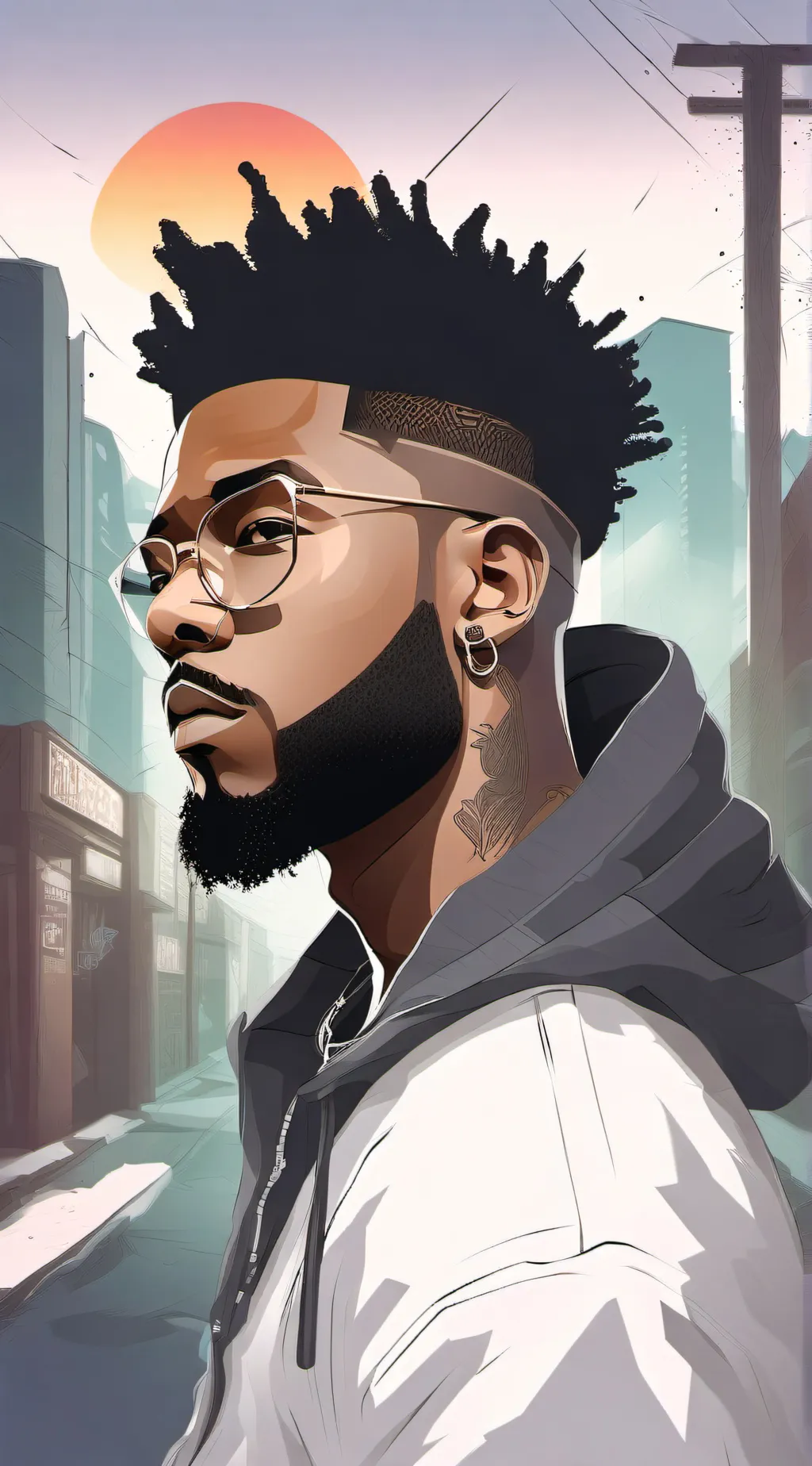 ai character: rapoer background