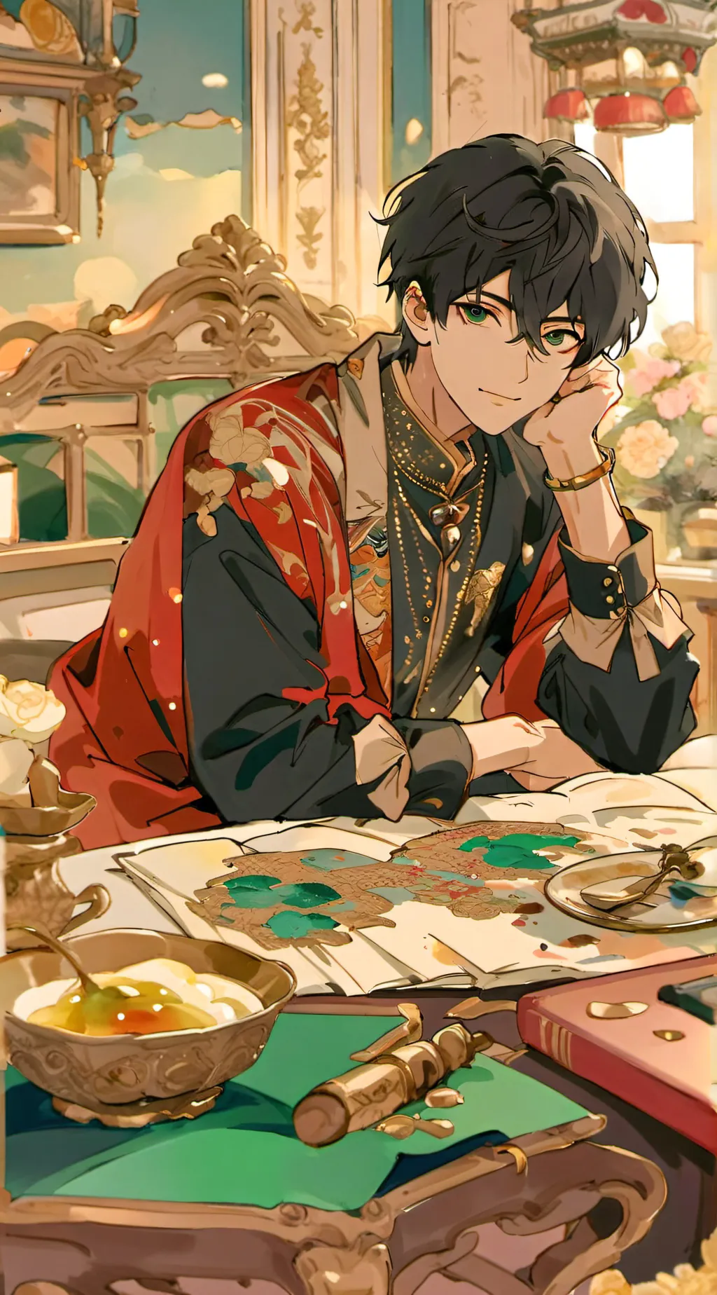 ai character: jaquavious thompso background