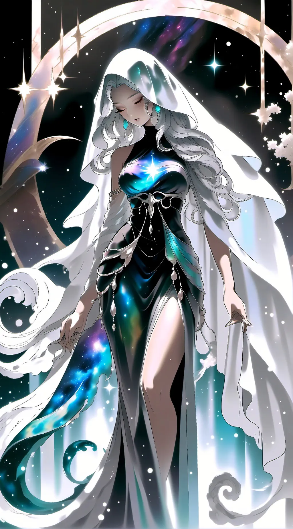 ai character: Veil background