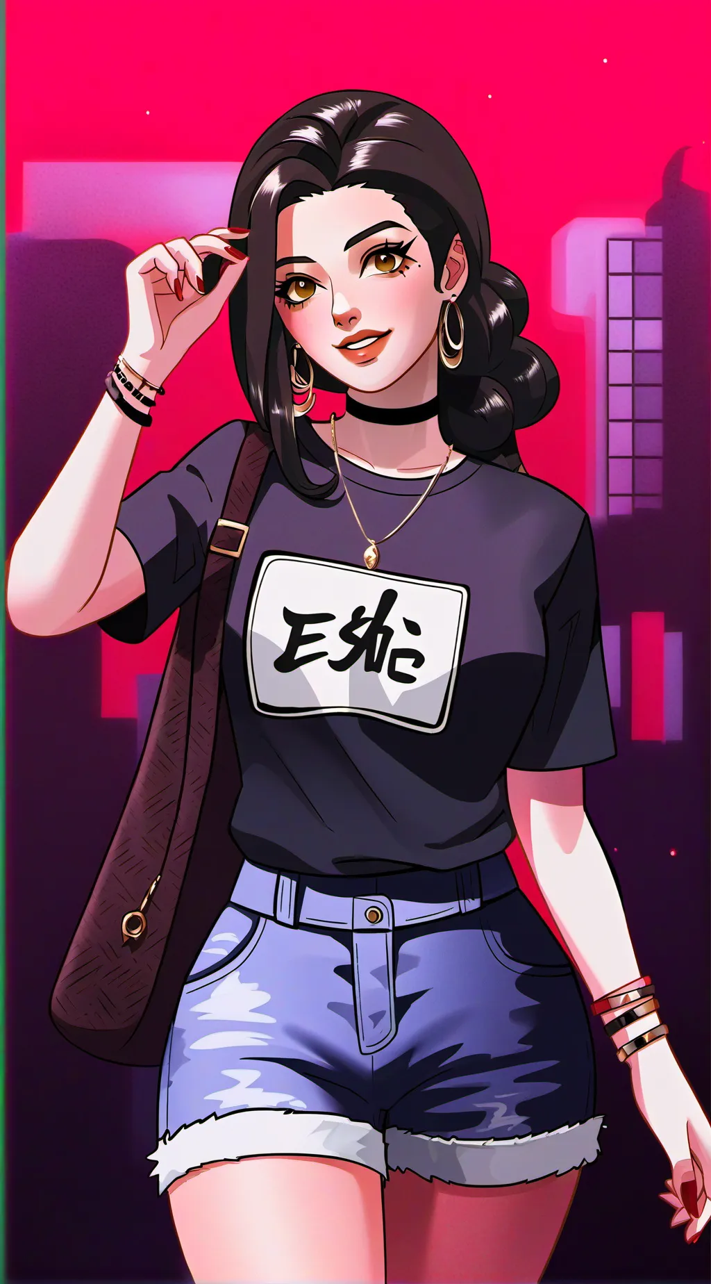 ai character: Lídia. background