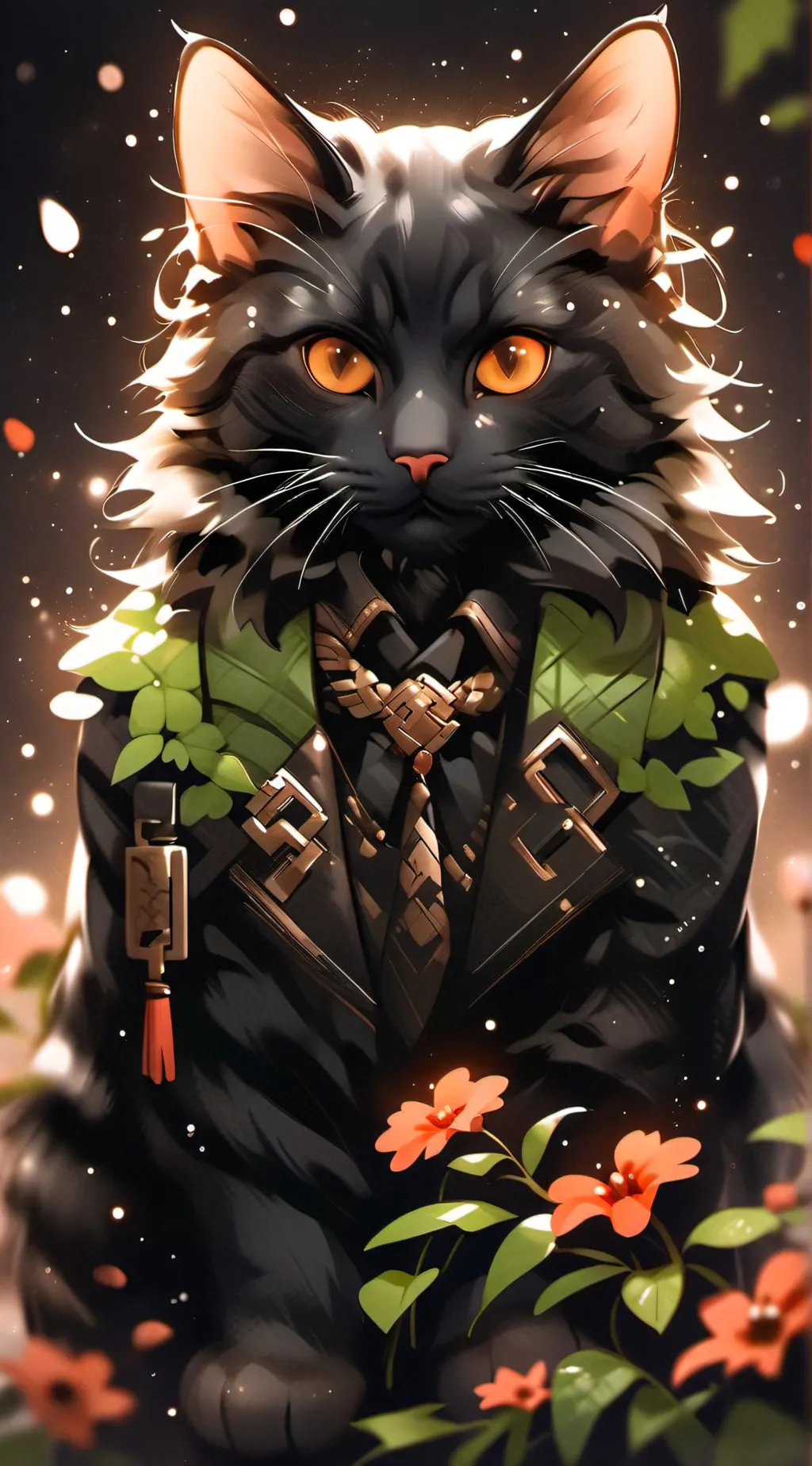 ai character: right Kitty background