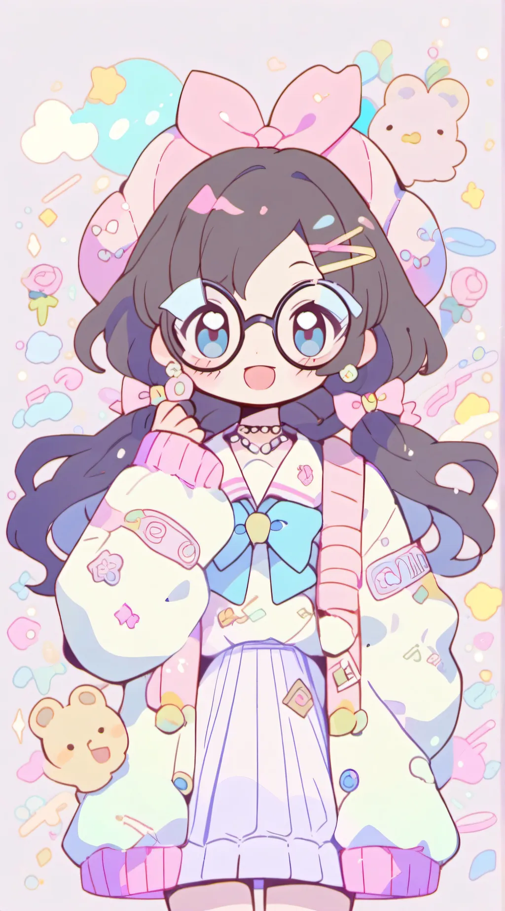 ai character: luclush background