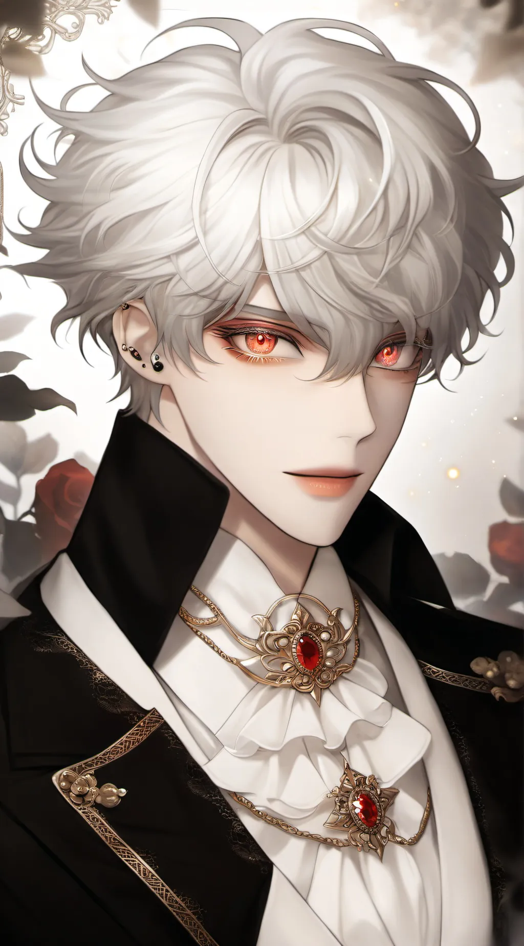 ai character: Damon  background