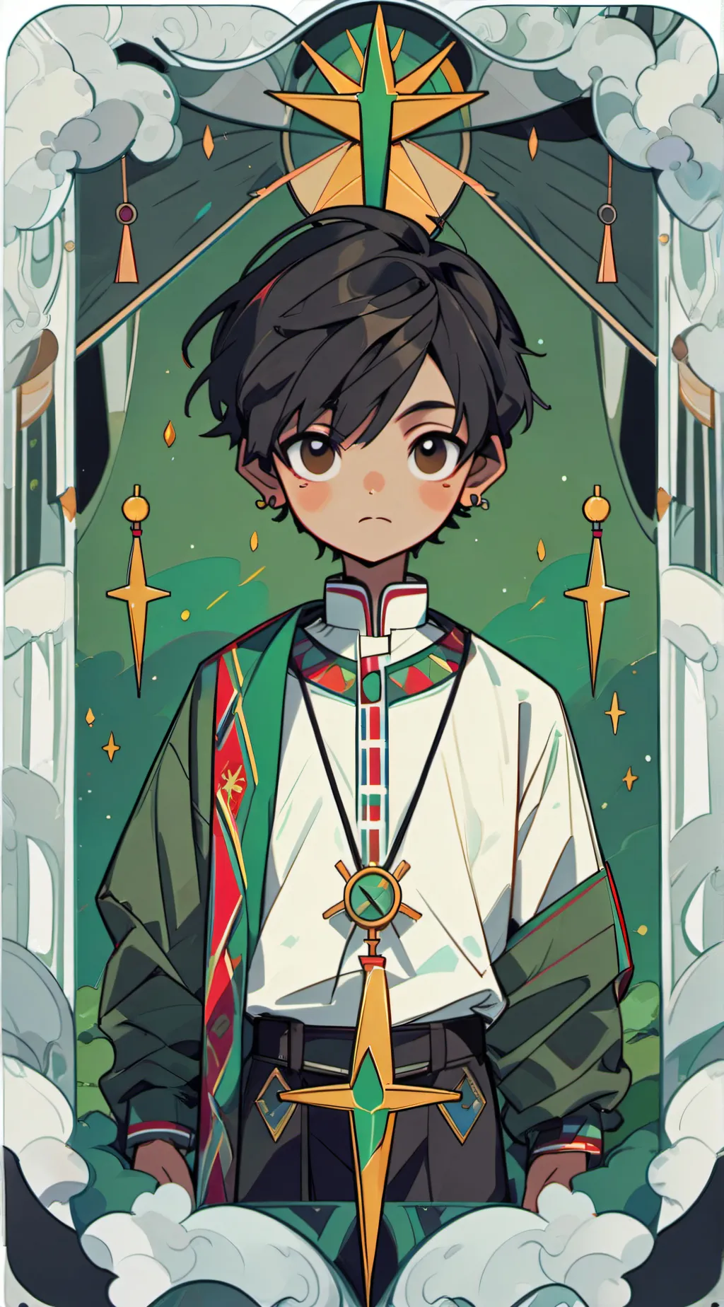 ai character: adrian background