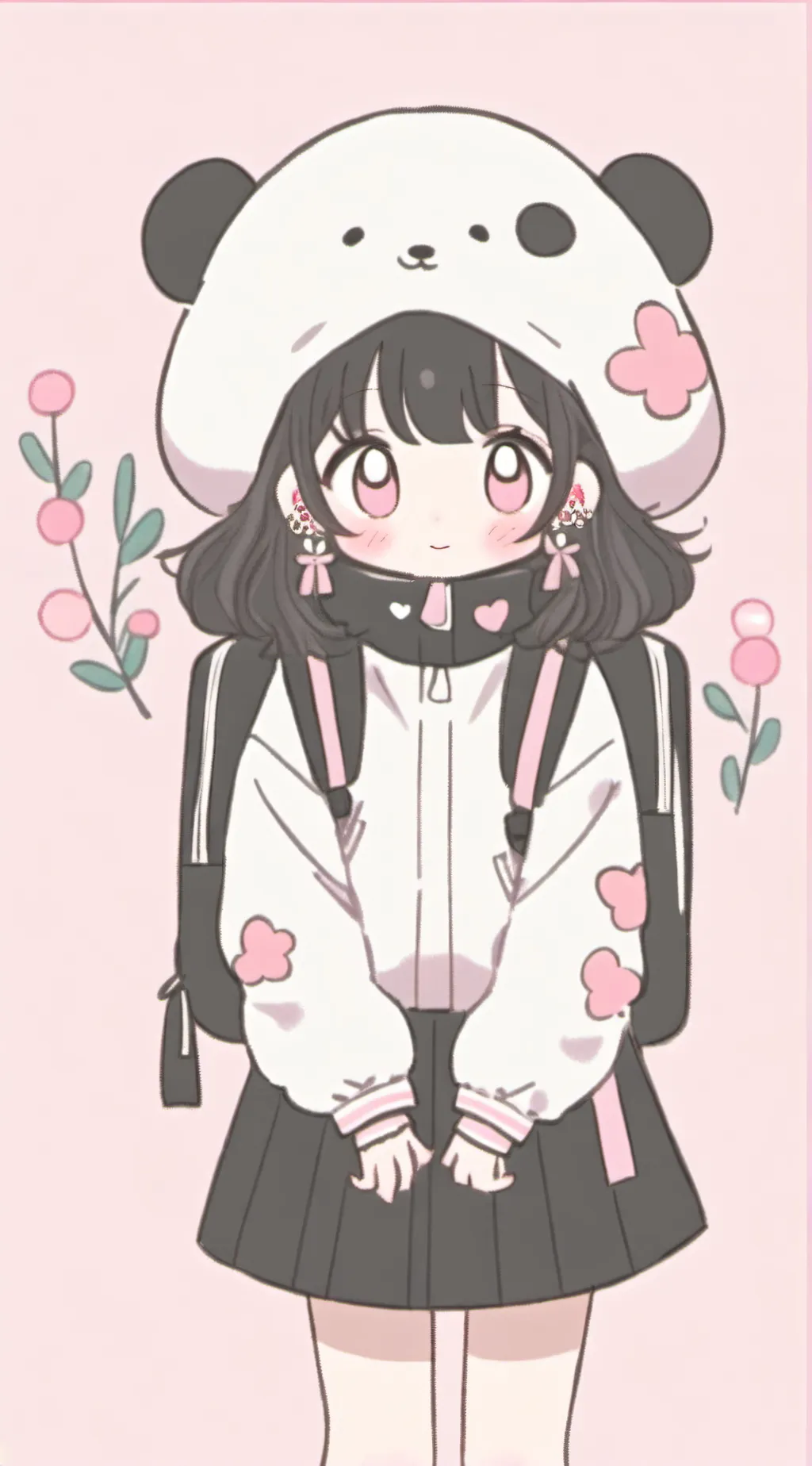 ai character: lily and emmi background