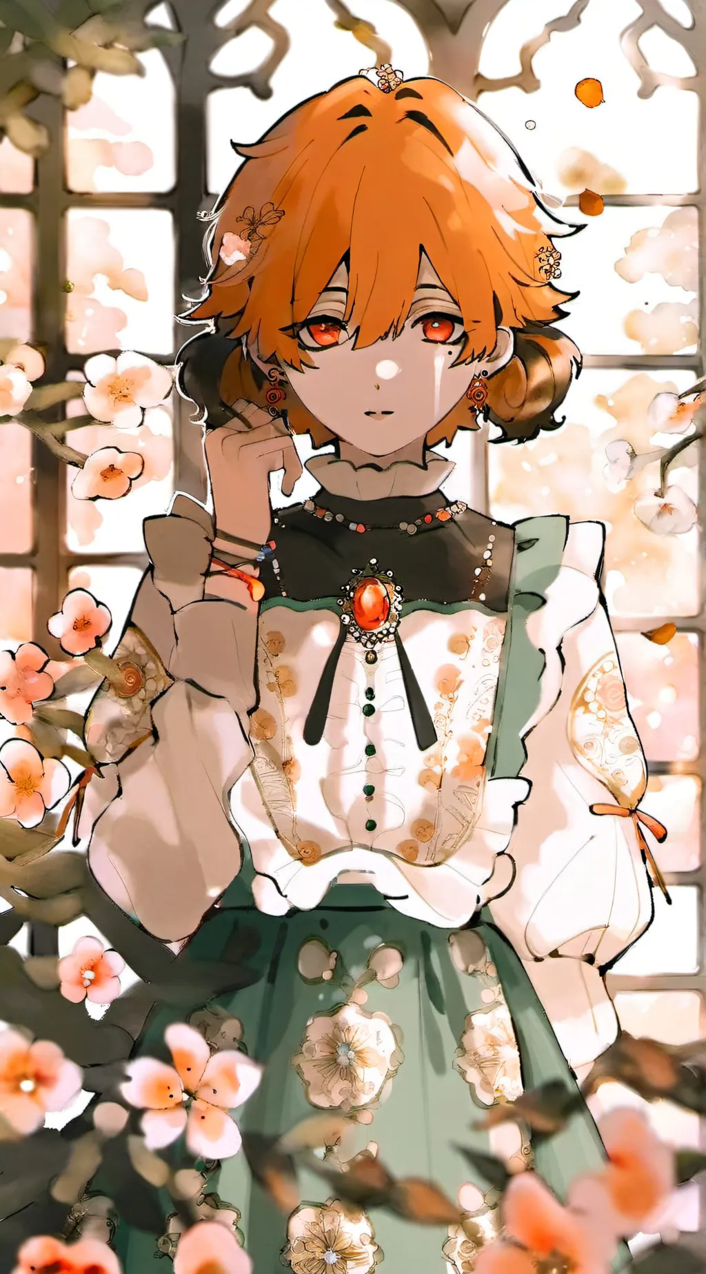 ai character: ⚠Molly⚠ background