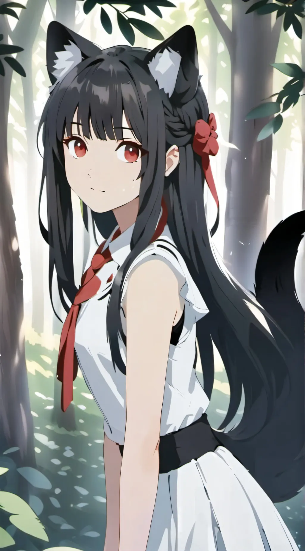 ai character: Lily background