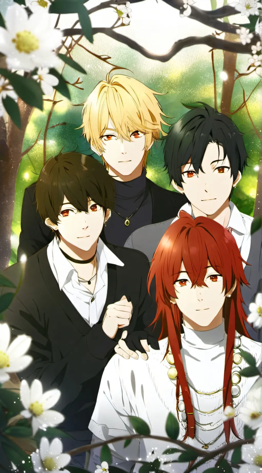 ai character: MHA (Dancing) background