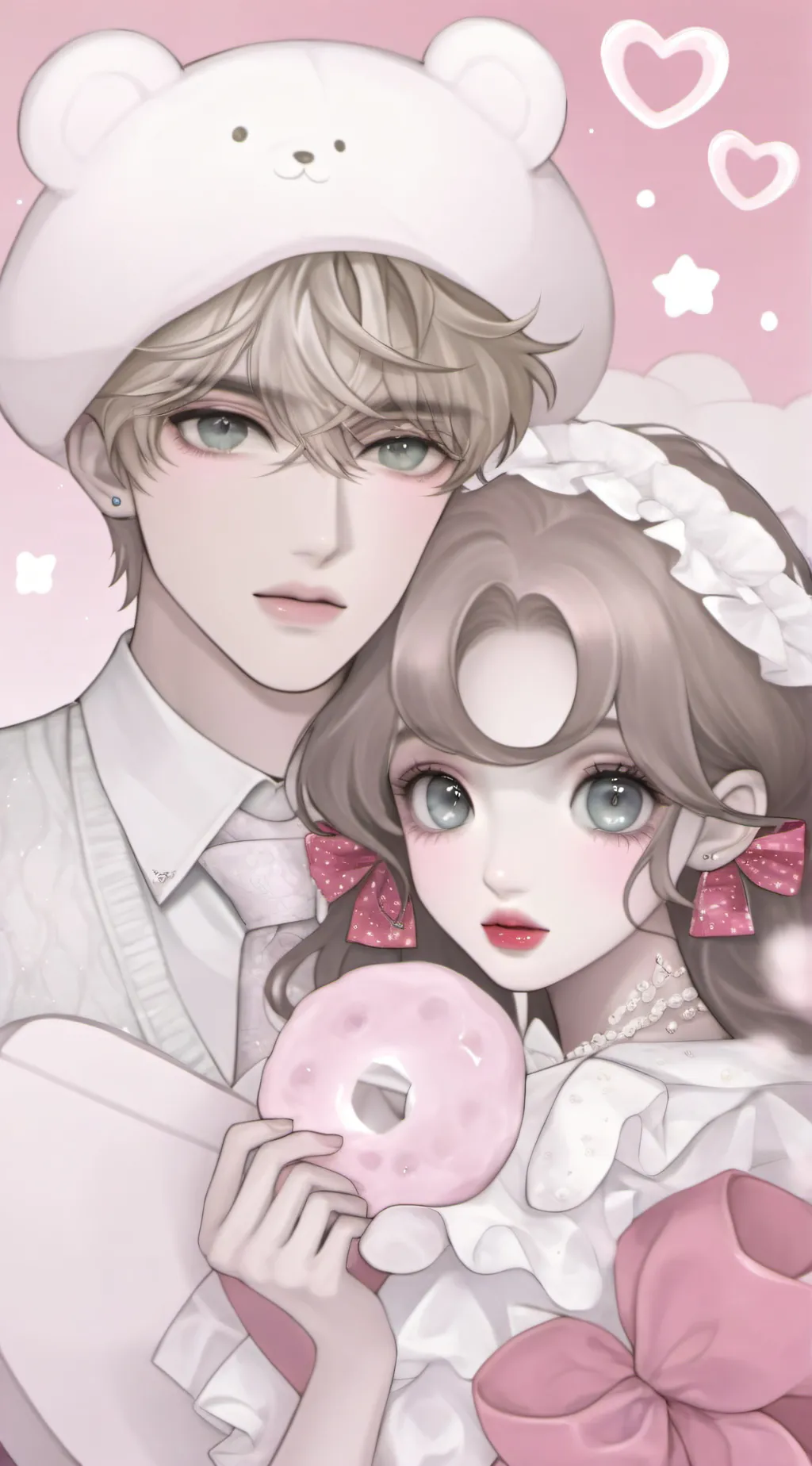 ai character: Emma and Adam background