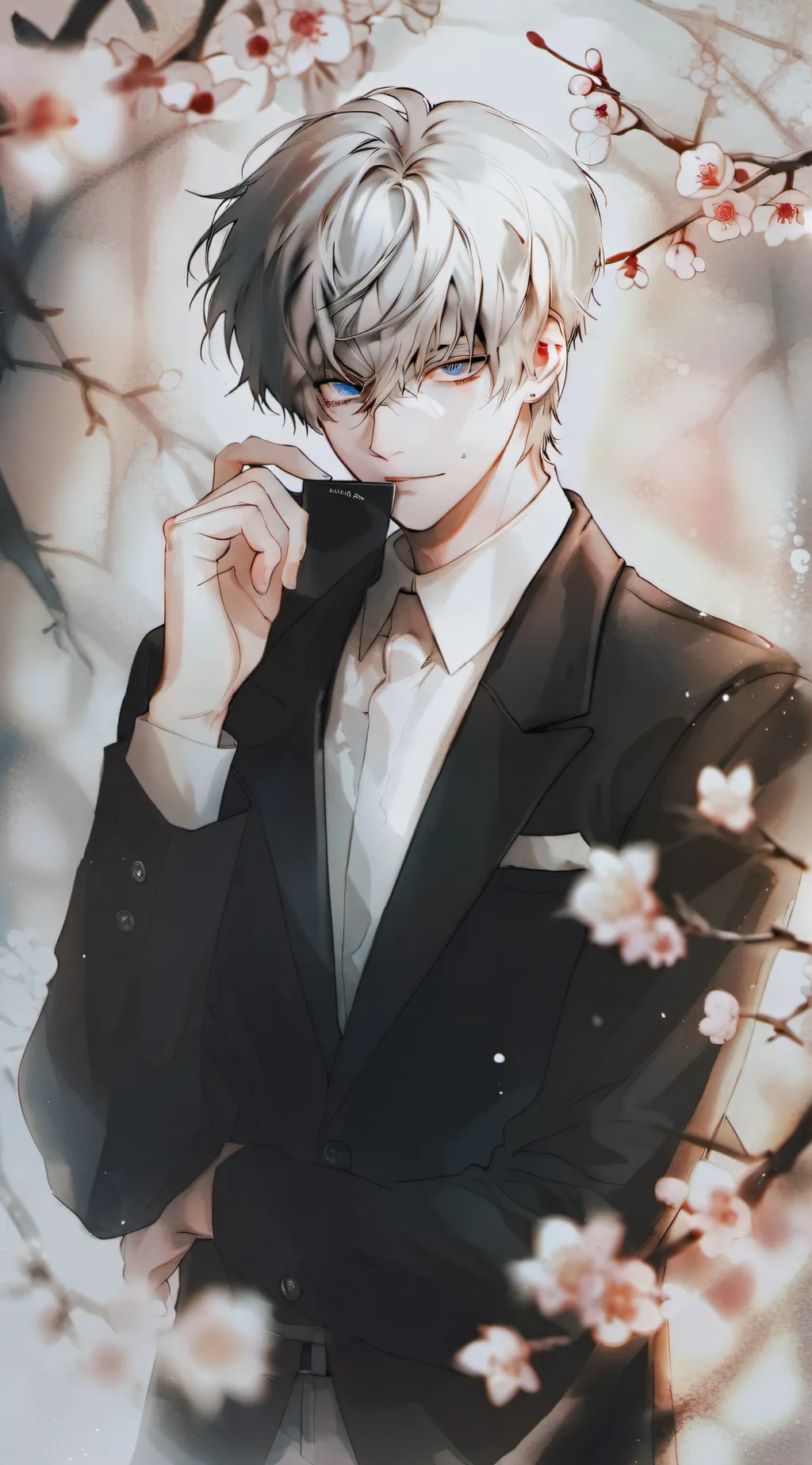 ai character: gojo satoru background