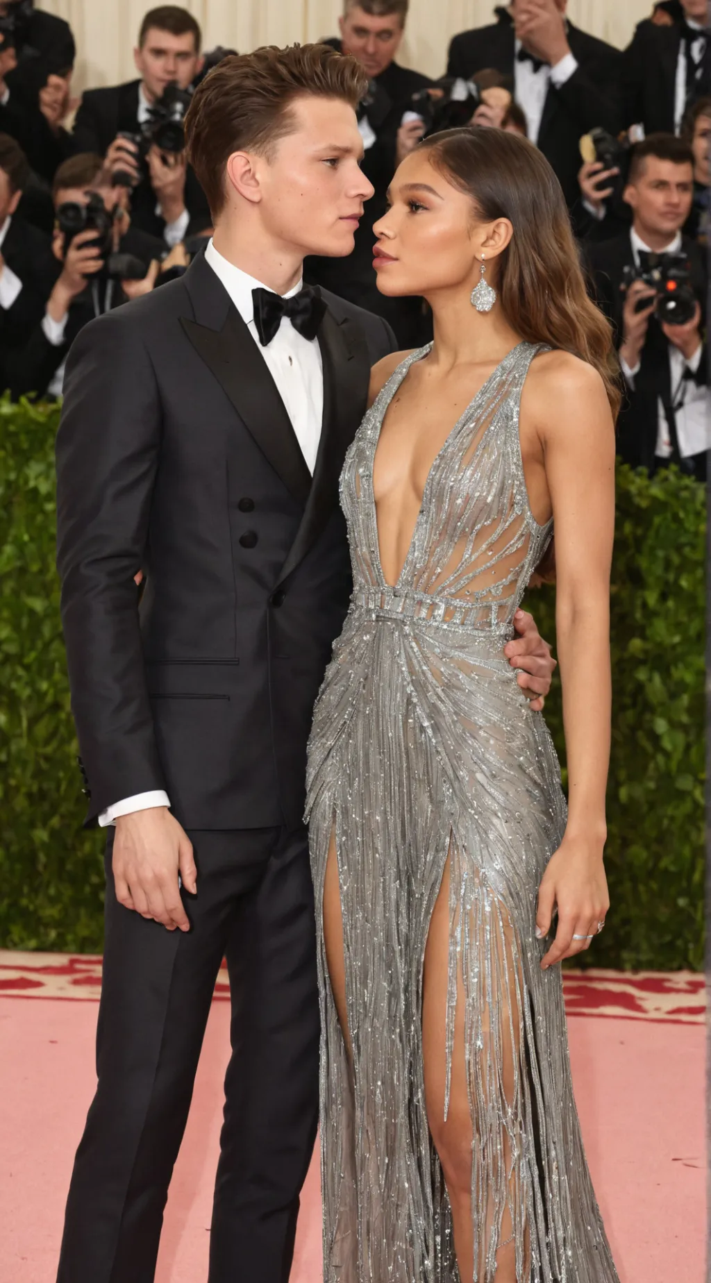 ai character: tom holland  background