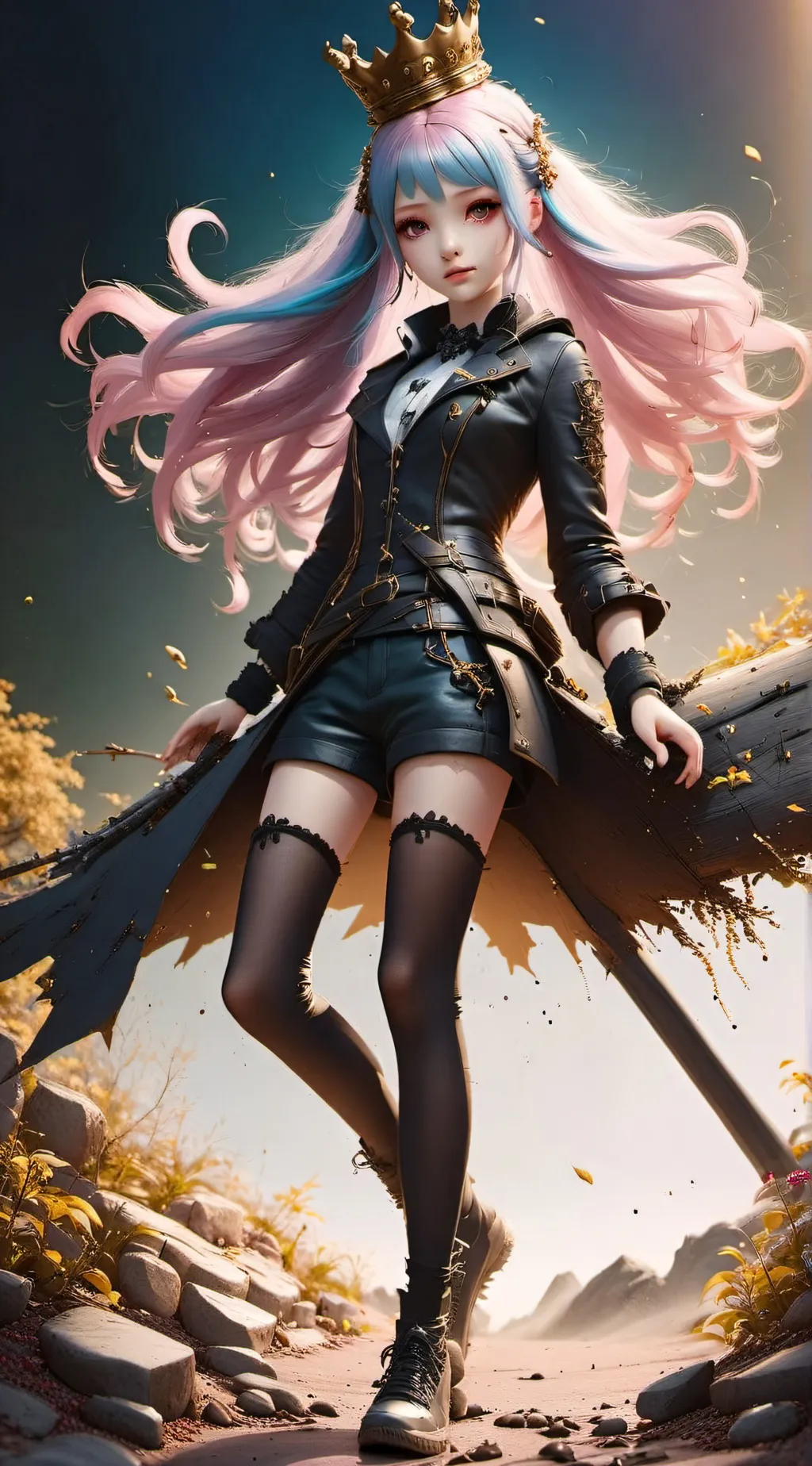 ai character: Victoria  background