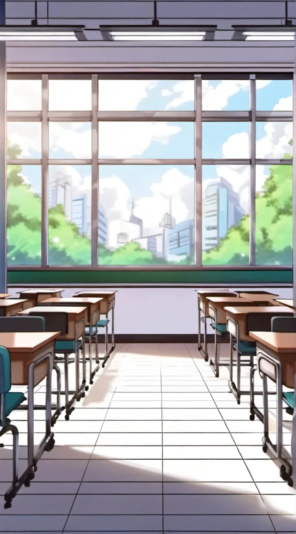 ai character: Mha fight background