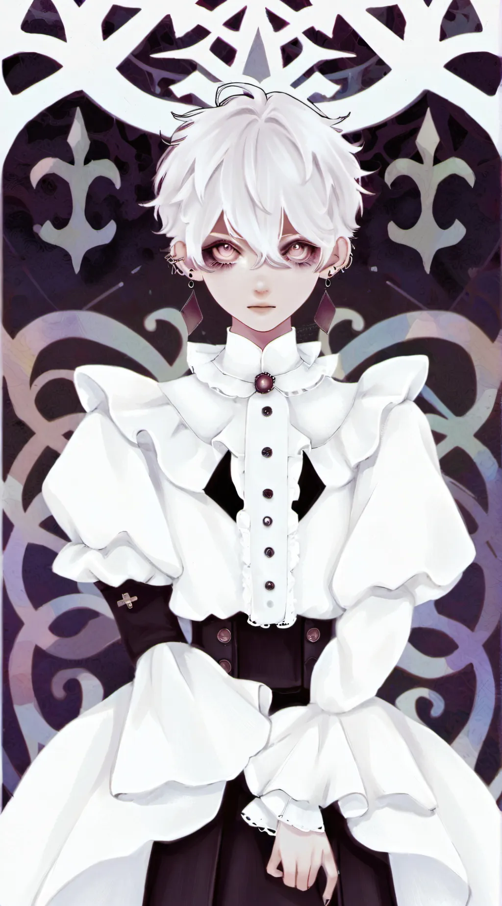 ai character: lily background