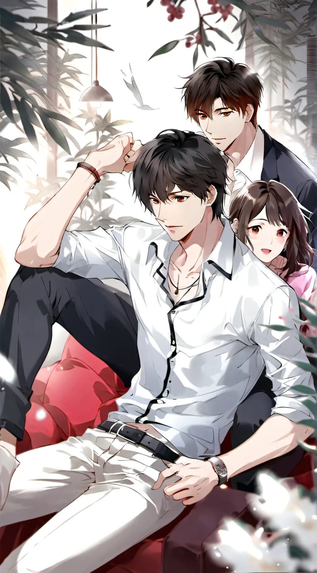 ai character: Nico Mia cash  background