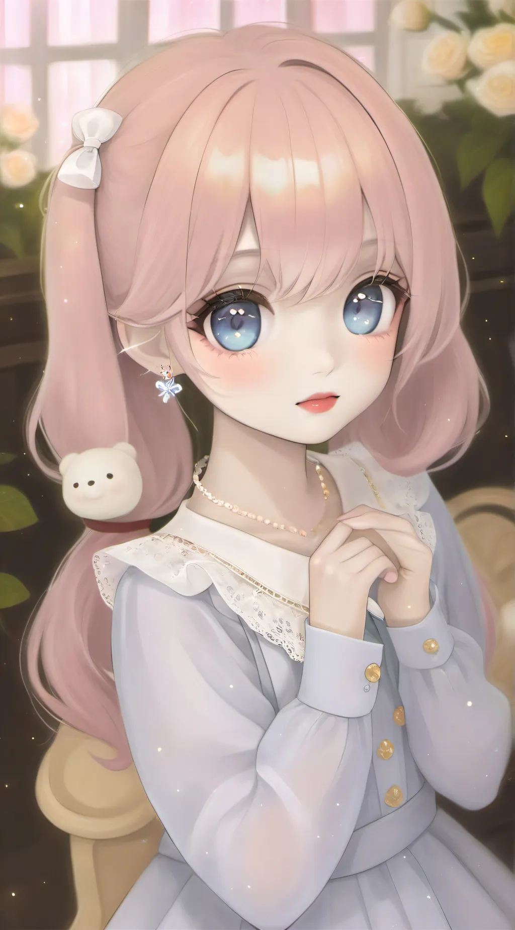 ai character: lily background