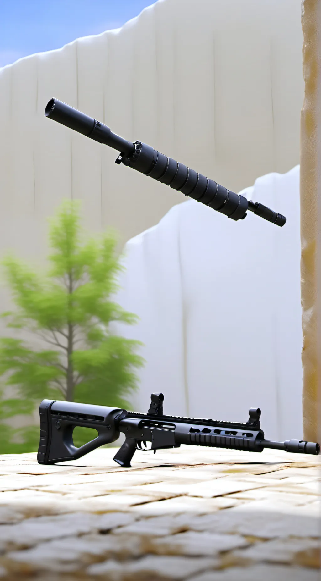 ai character: GUN  background