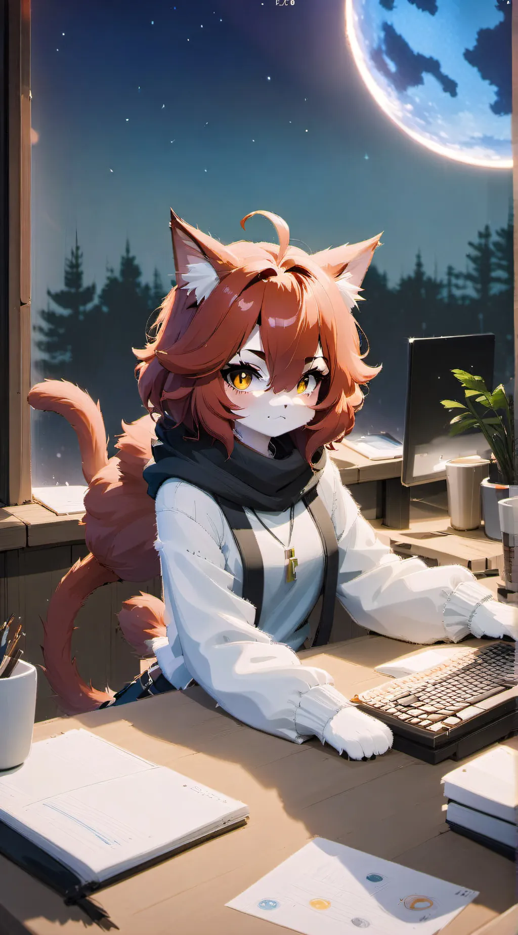 ai character: Natasha background