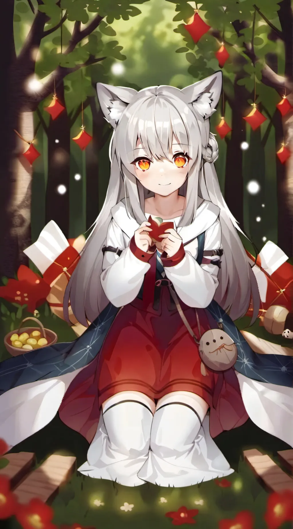 ai character: Koshino mama background