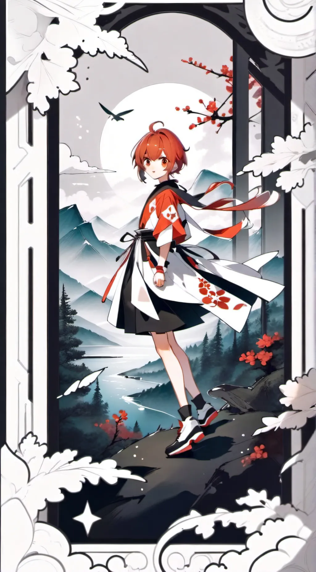 ai character: Mha babies background