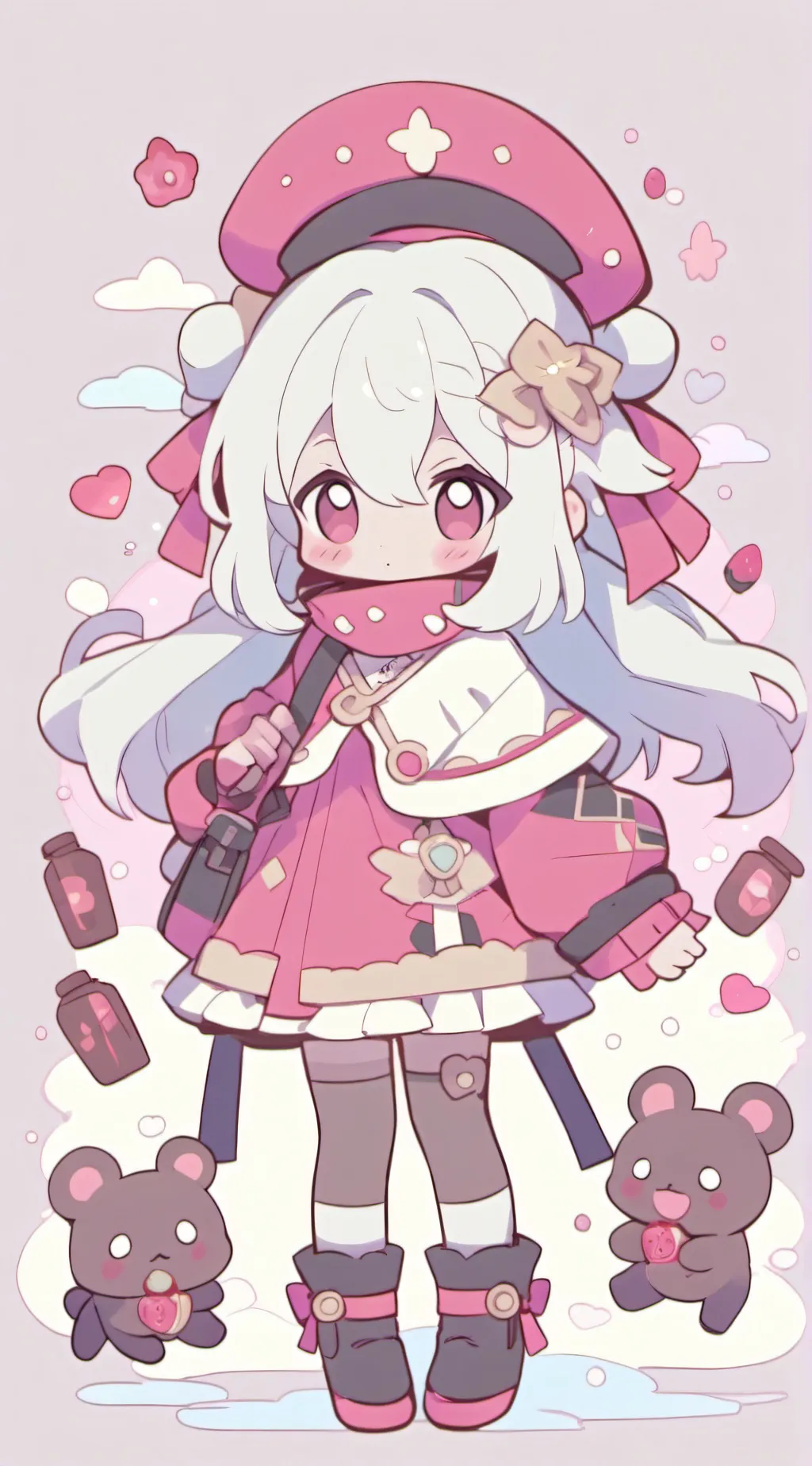 ai character: mha sleepover background