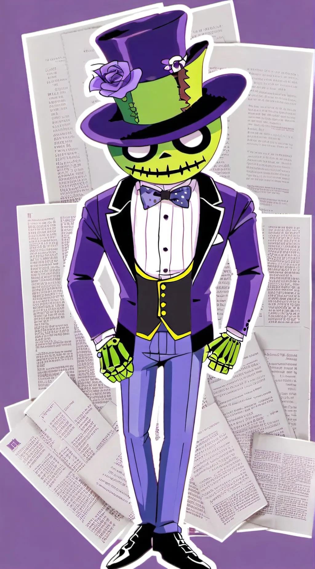 ai character: FPE meets Fanf background