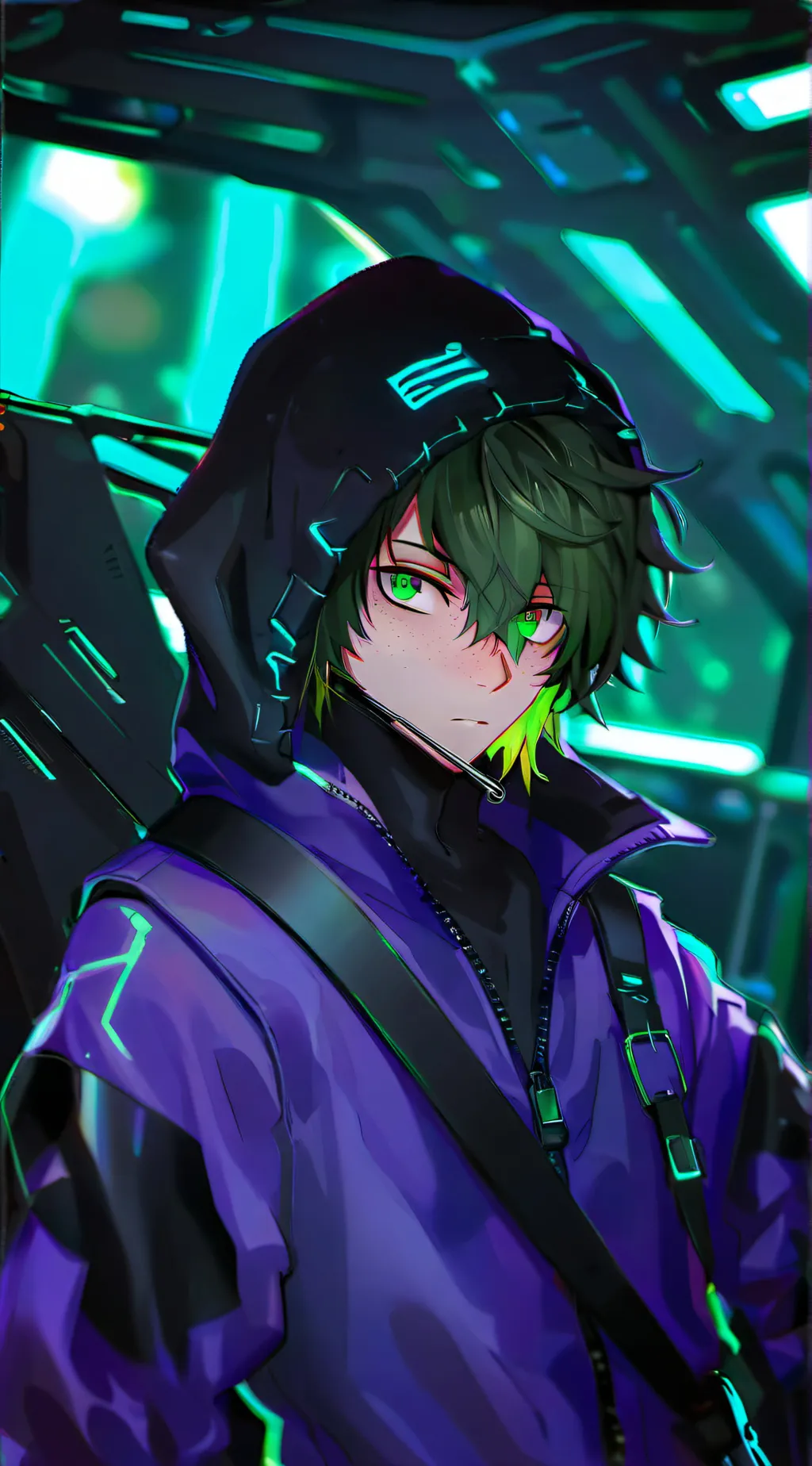 ai character: Izuku Midoriya background
