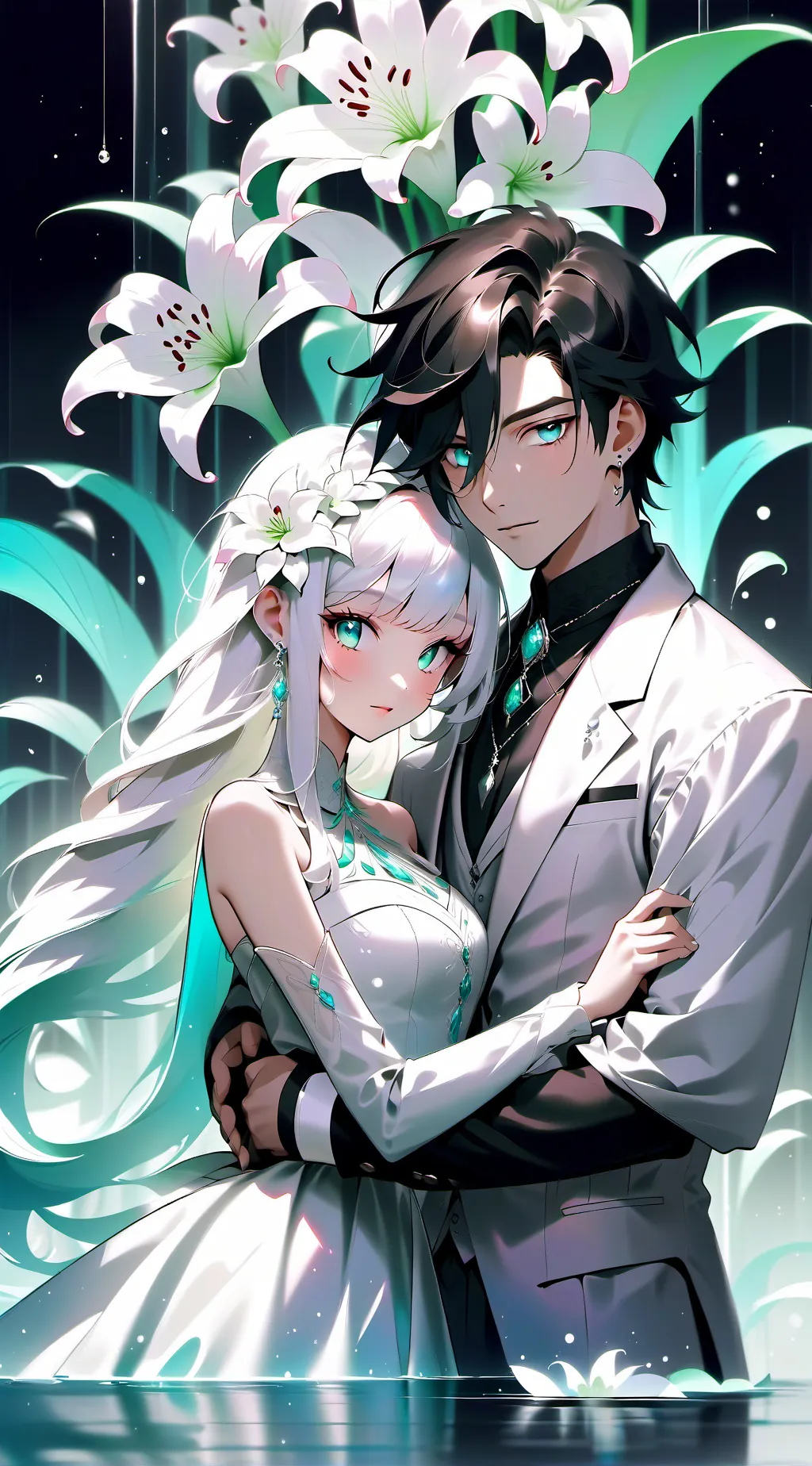 ai character: Sarah and Derek background