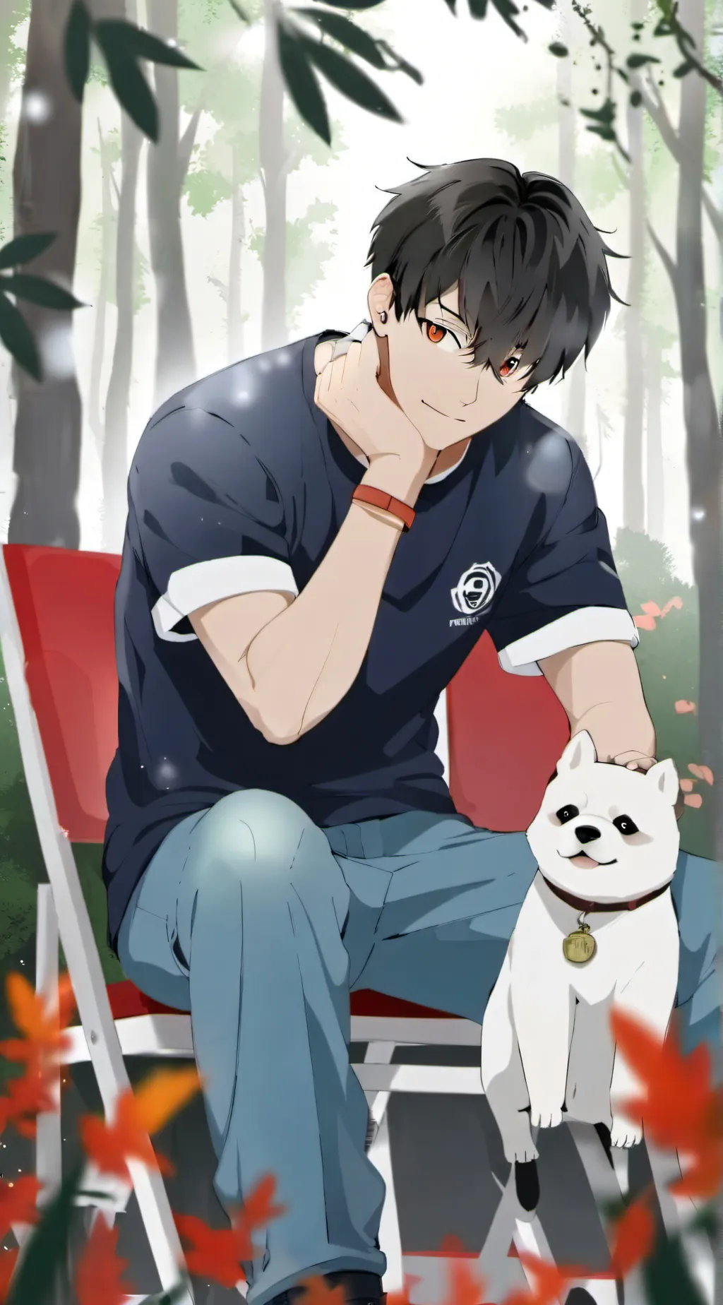 ai character: Dustin Martin background