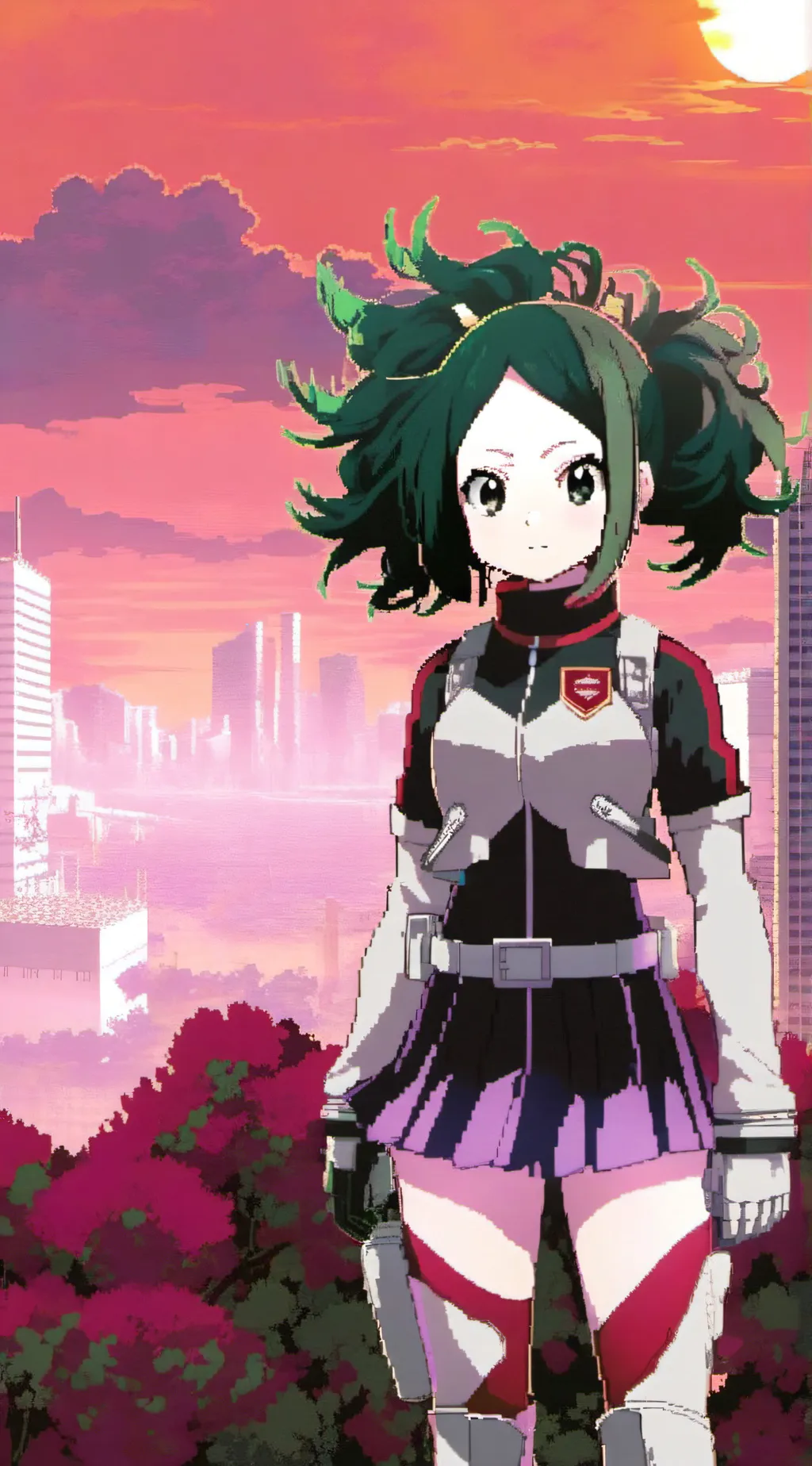 ai character: mha giantesses  background