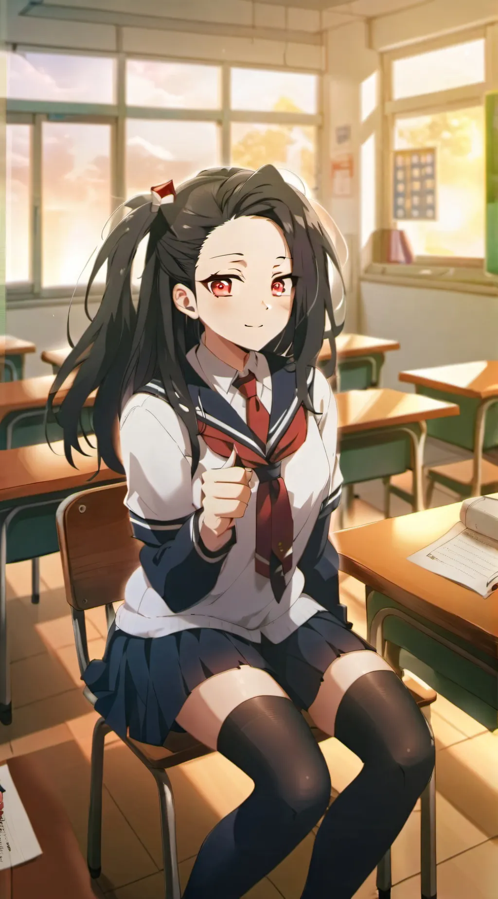 ai character: Ina background