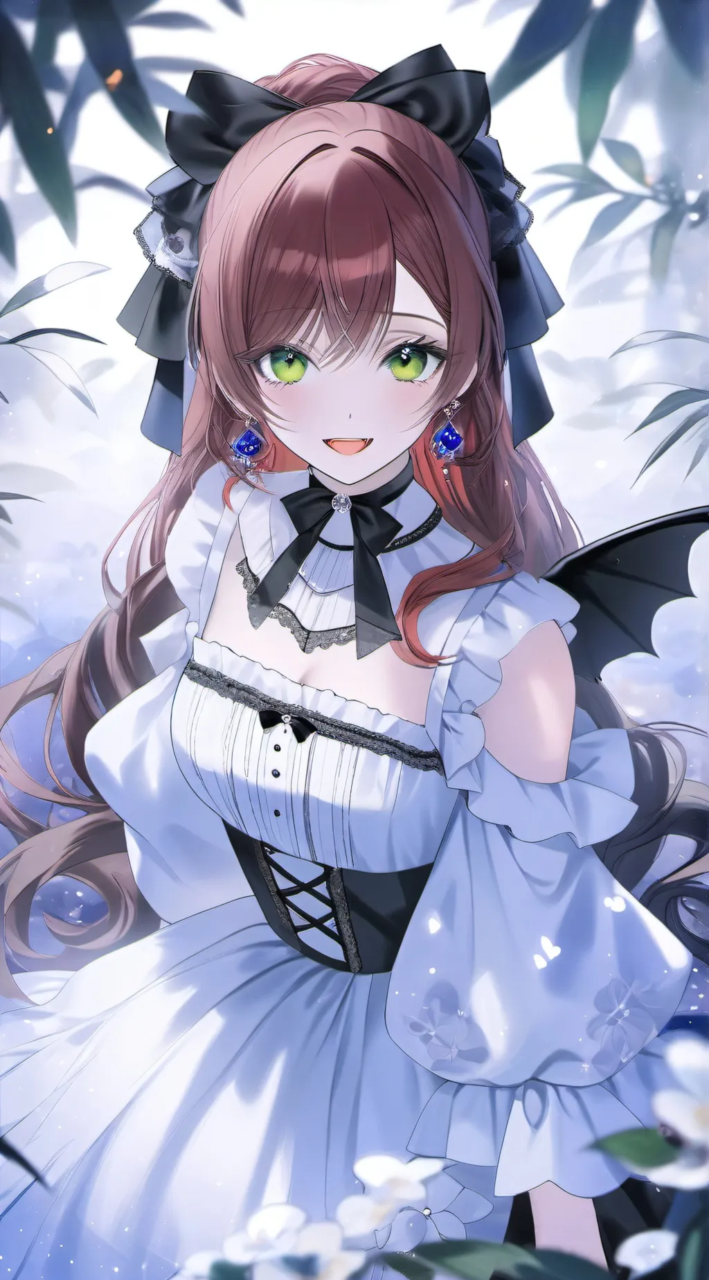 ai character: Aurora background