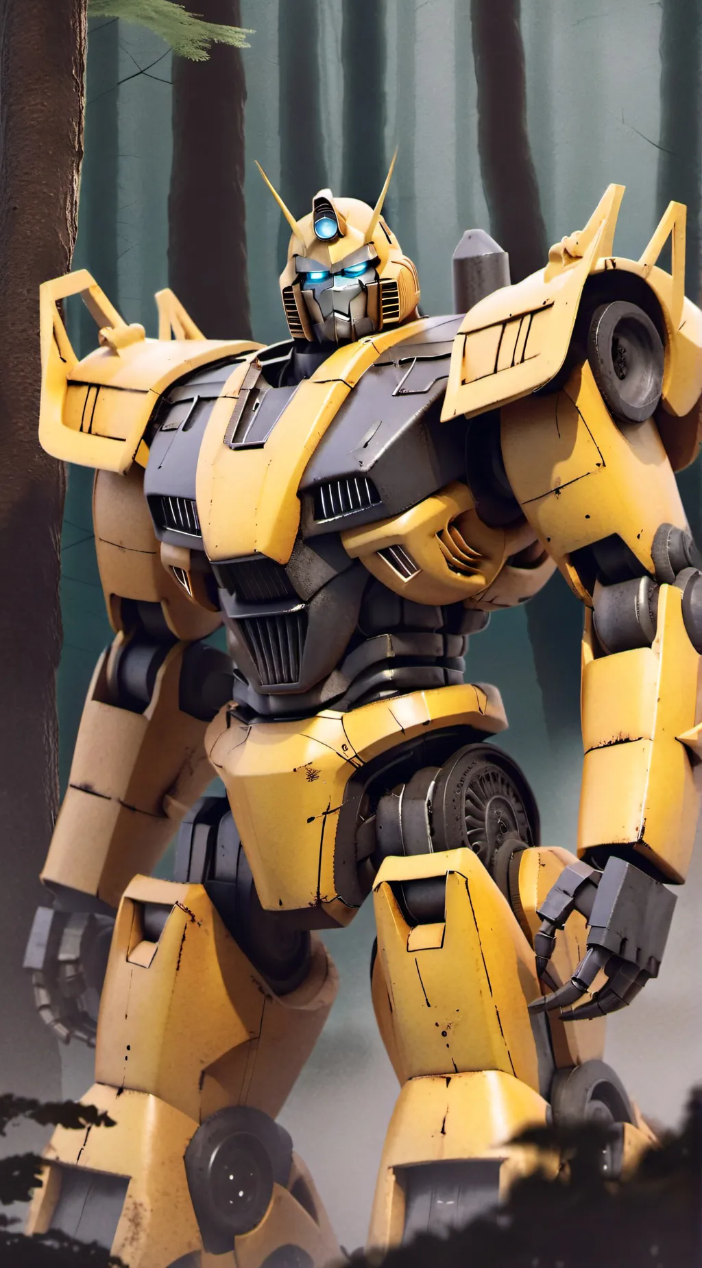 ai character: EARTHSPARK BEE background