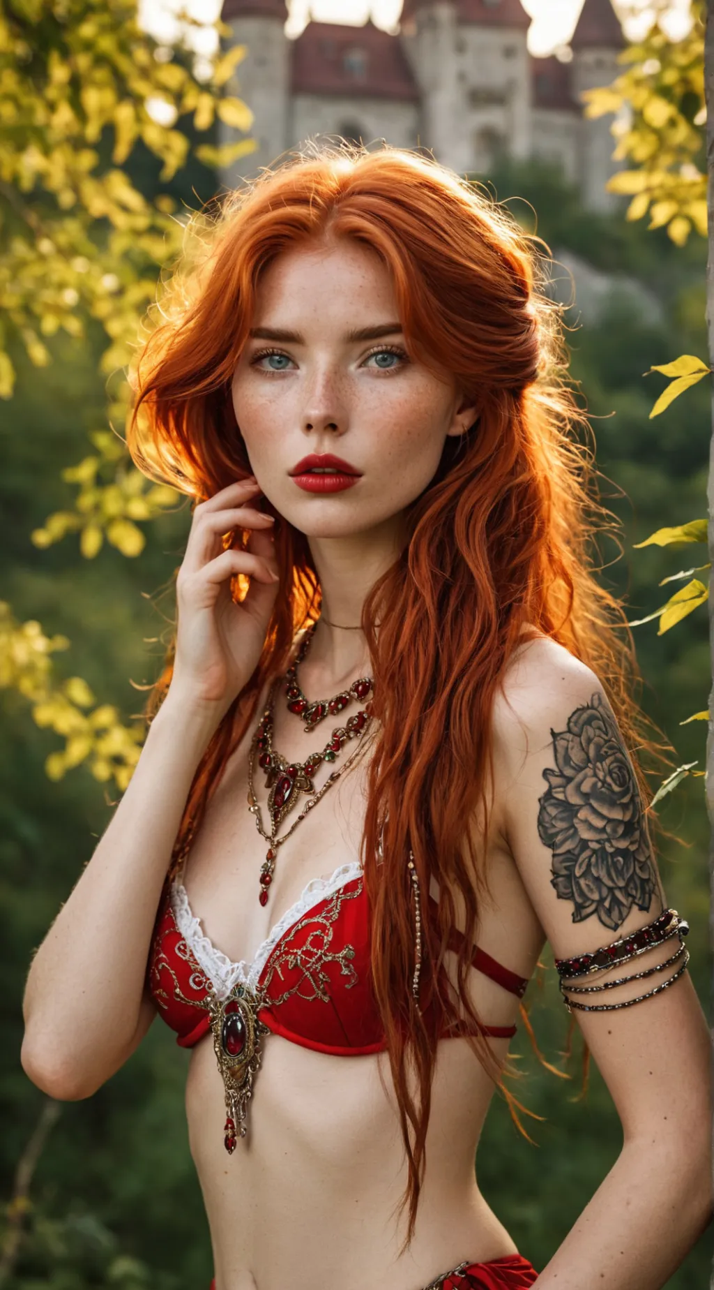 ai character: Haven Rose  background