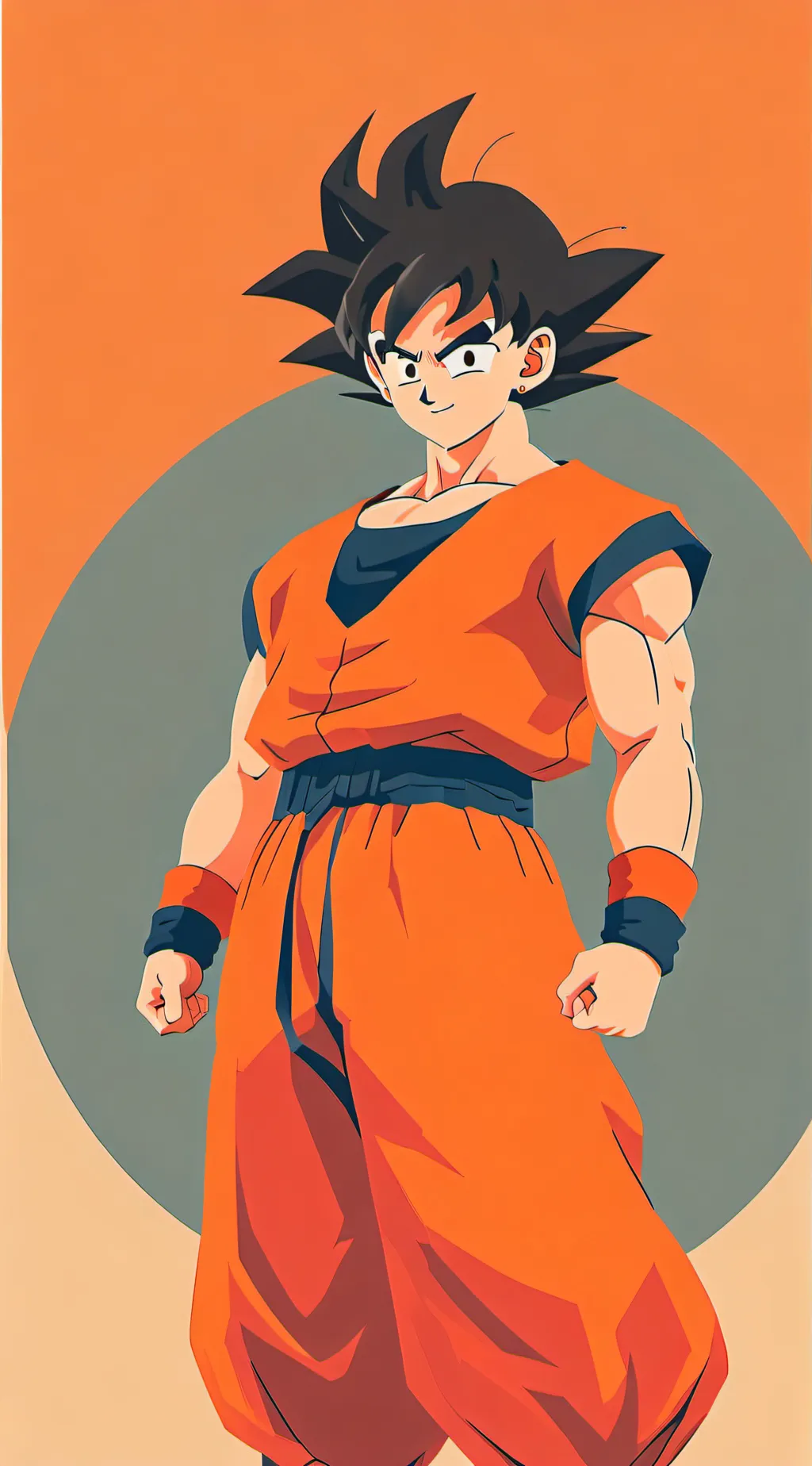 ai character: Son Goku background