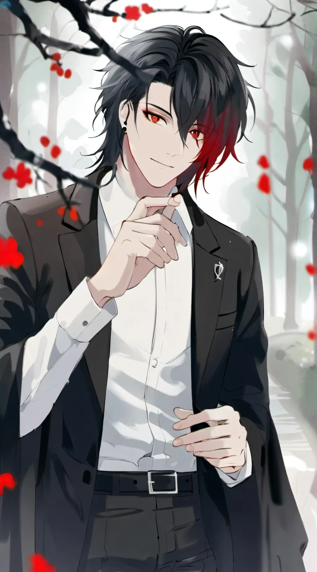 ai character: Undead unluck   background