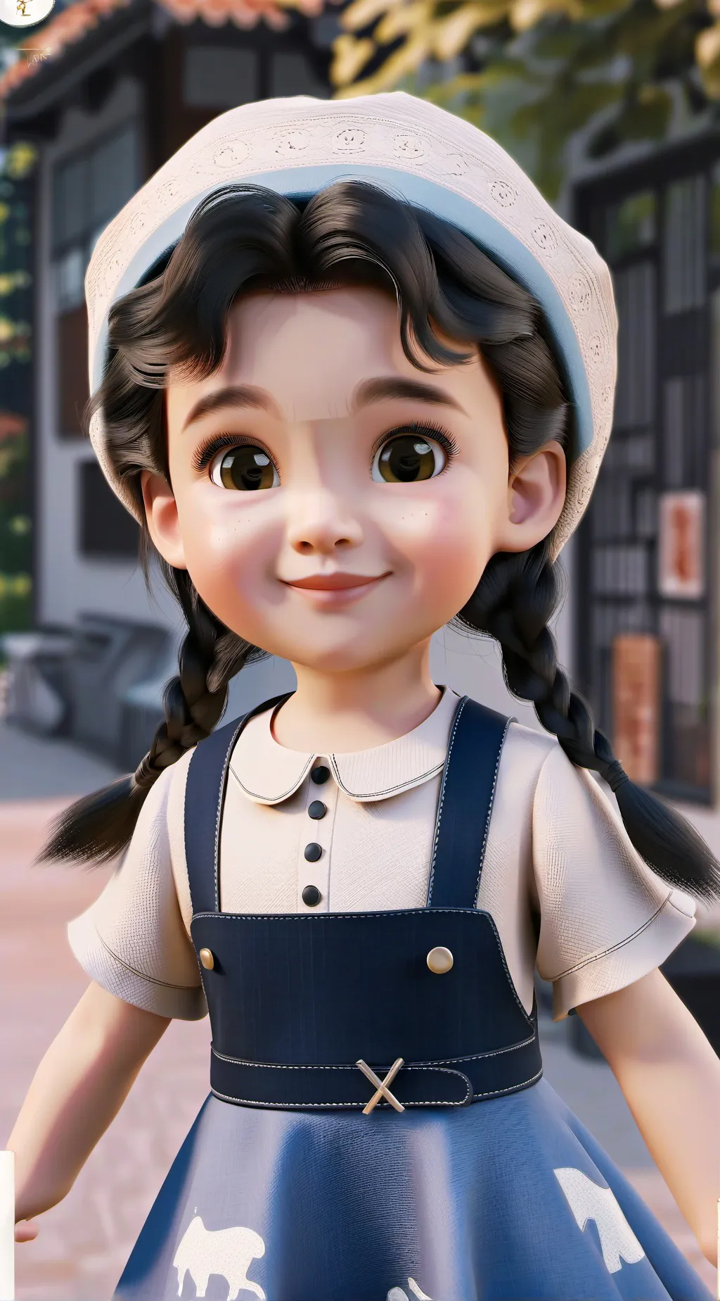 ai character: Sunny background