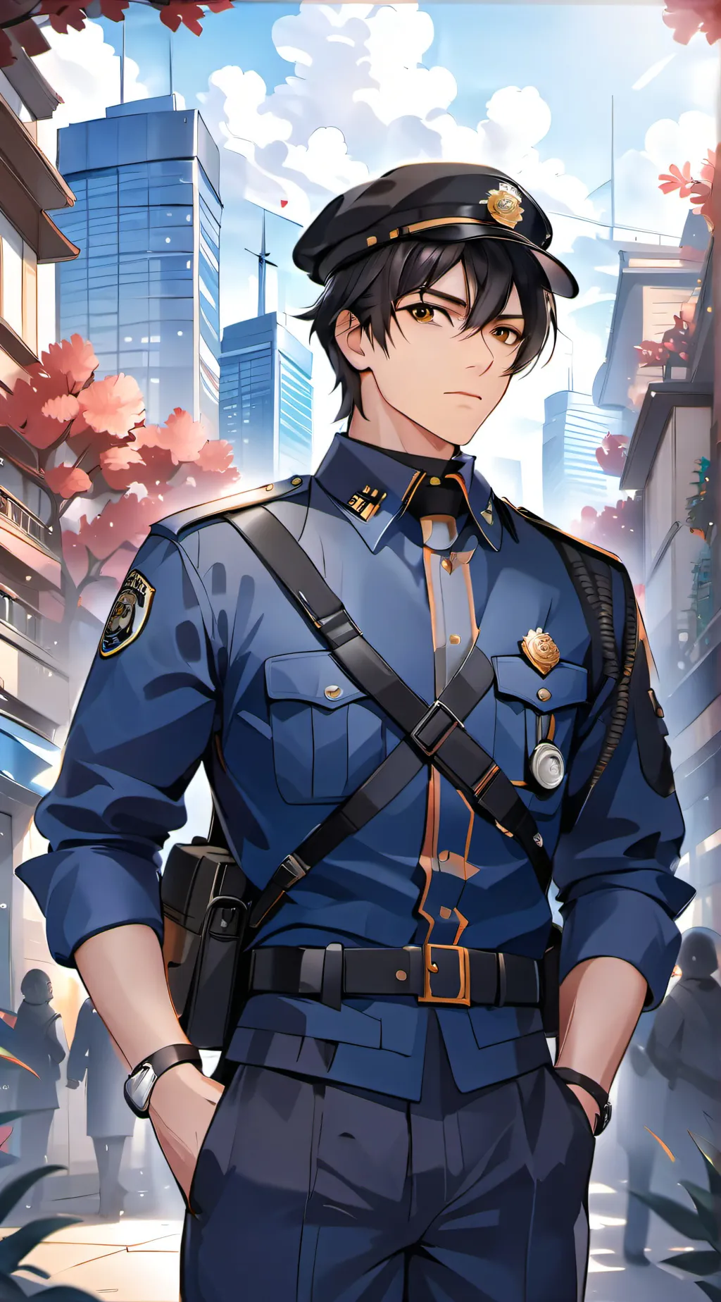 ai character: Michael F. Odell background