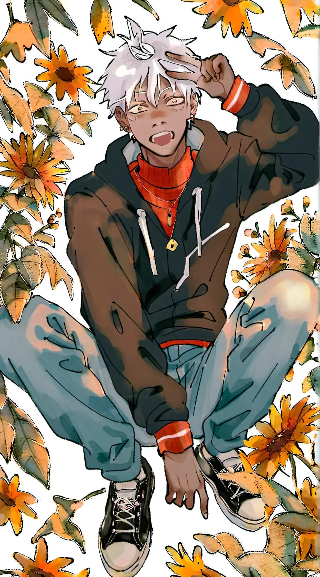 ai character: Andrew background