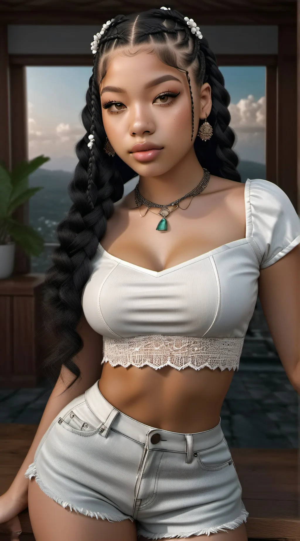 ai character: 🍩KEHLANI🍩 background